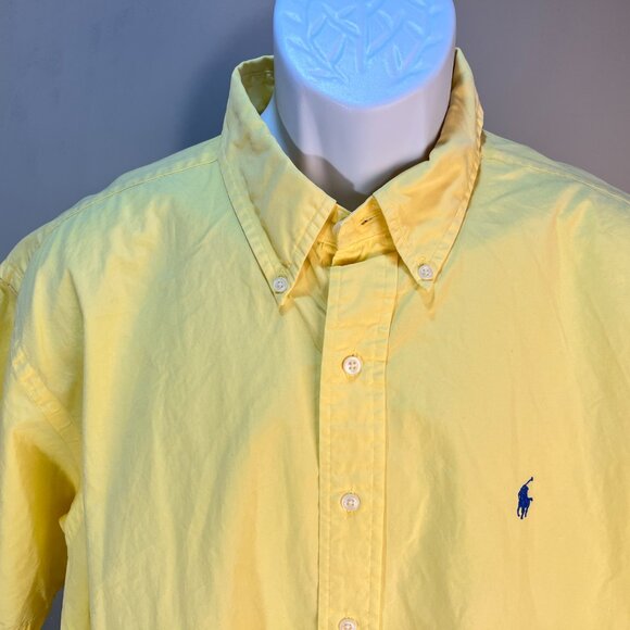 Ralph Lauren Men's lot of 4 short sleeve multicolored dress or casual shirts XL - Picture 3 of 10